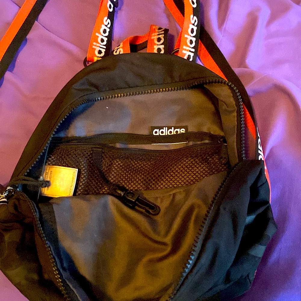 Tiny Adidas backpack with lots of room